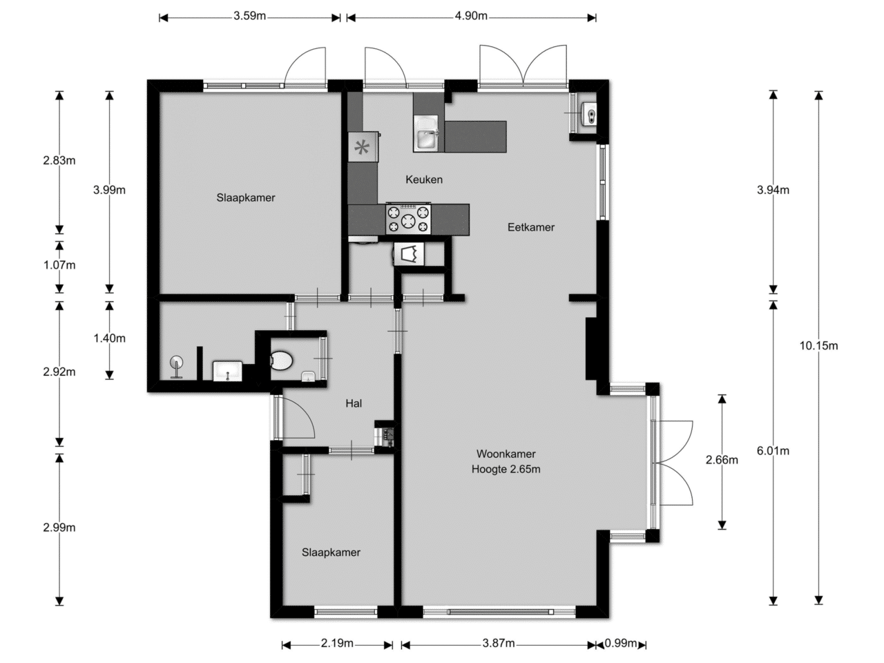 Woning te huur: Albertus Perkstraat, Hilversum