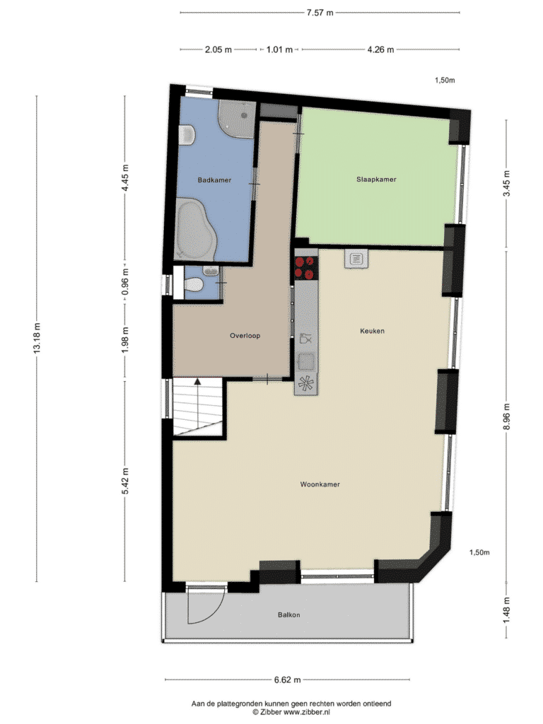 Woning te huur: Emmakade, Leeuwarden