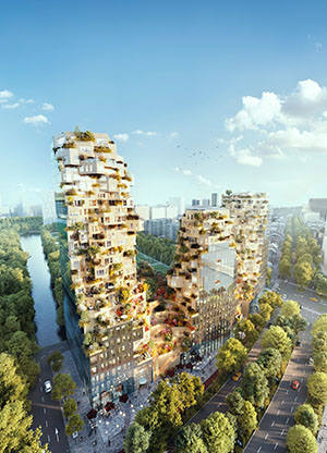 Nieuwbouw project Valley te Amsterdam