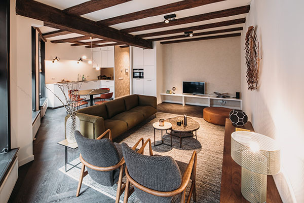 De Keizer Amsterdam woonkamer
